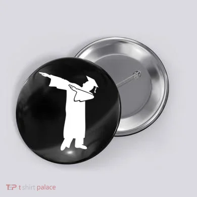 Dabbing Graduate Funny Graduation Button