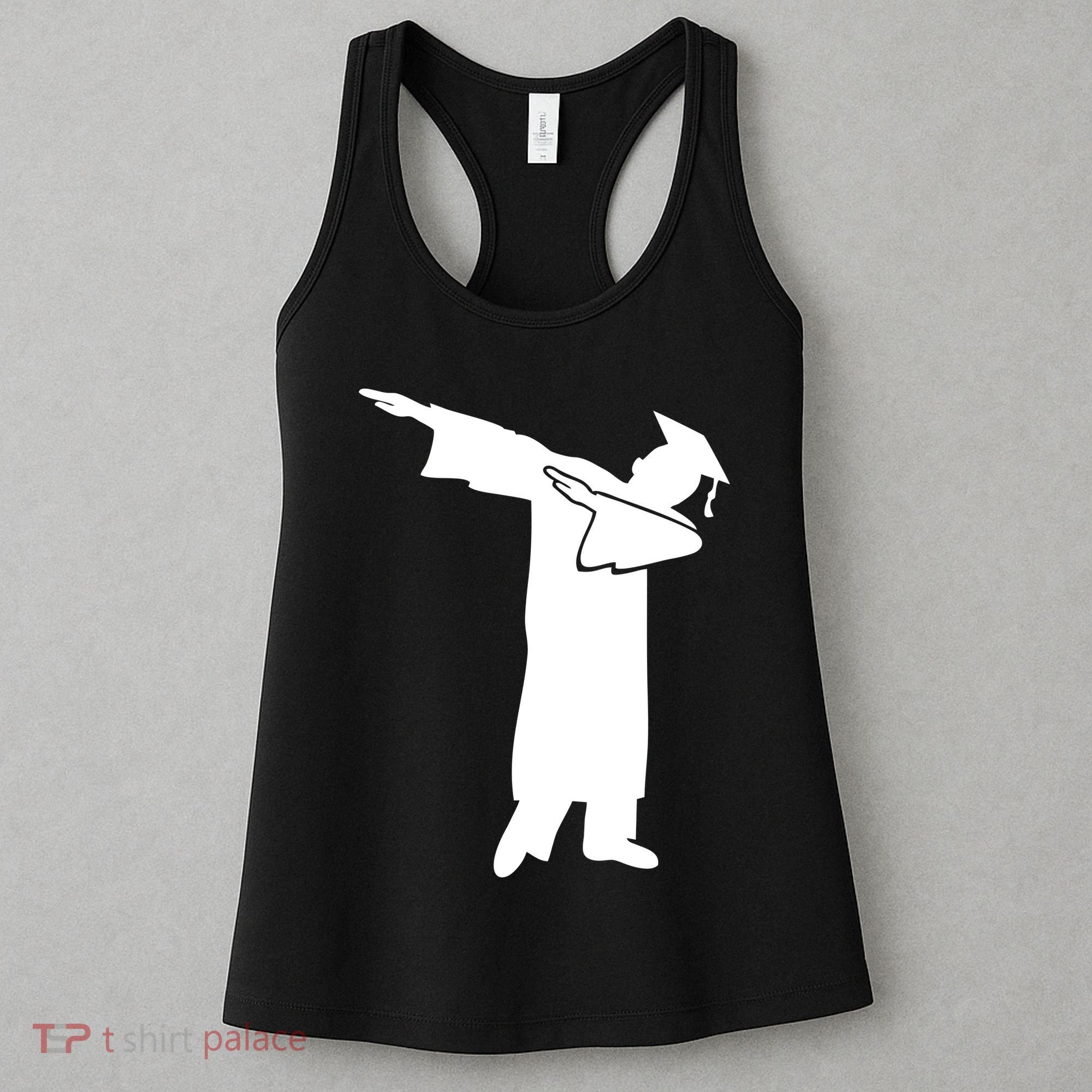 Dabbing Graduate Funny Graduation Women's Tank Top