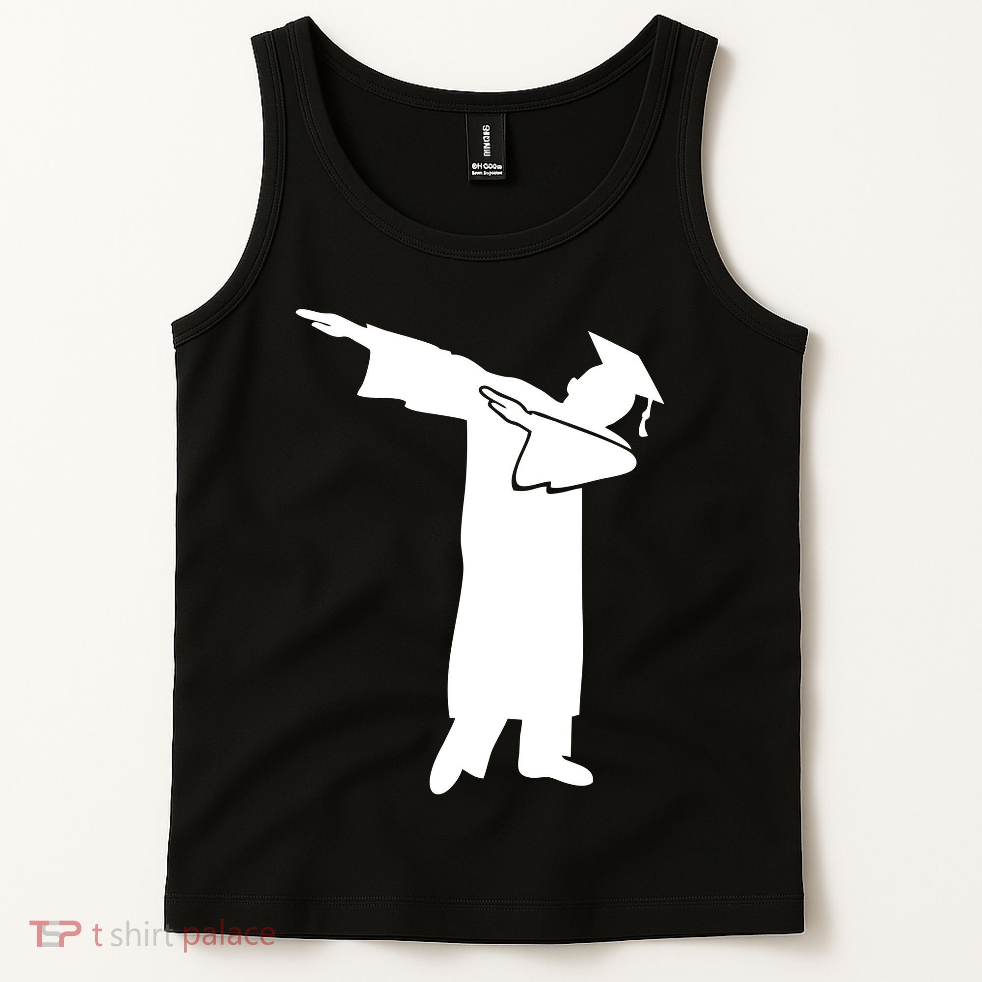 Dabbing Graduate Funny Graduation Tank Top