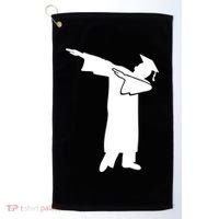 Dabbing Graduate Funny Graduation Golf Towel thumb 0