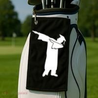 Dabbing Graduate Funny Graduation Golf Towel thumb 2