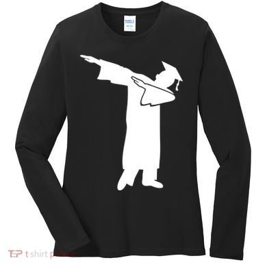 Dabbing Graduate Funny Graduation Women's Long Sleeve Shirt
