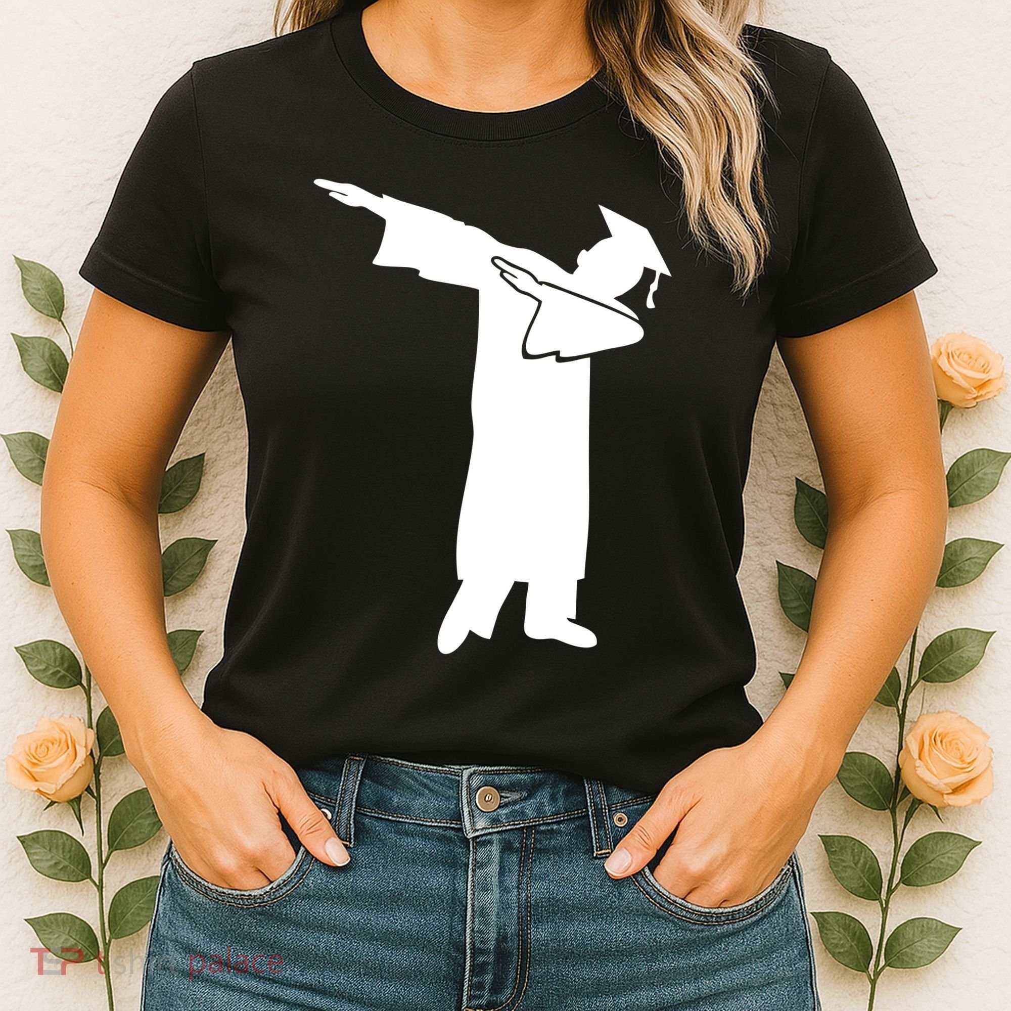 Dabbing Graduate Funny Graduation Women's T-Shirt