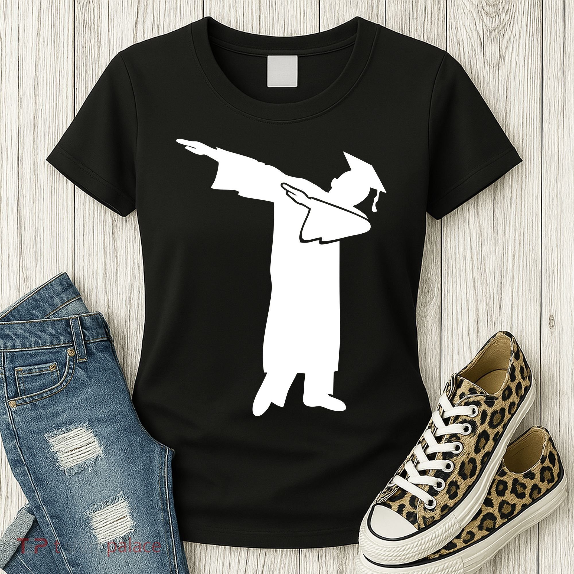 Dabbing Graduate Funny Graduation Women's T-Shirt