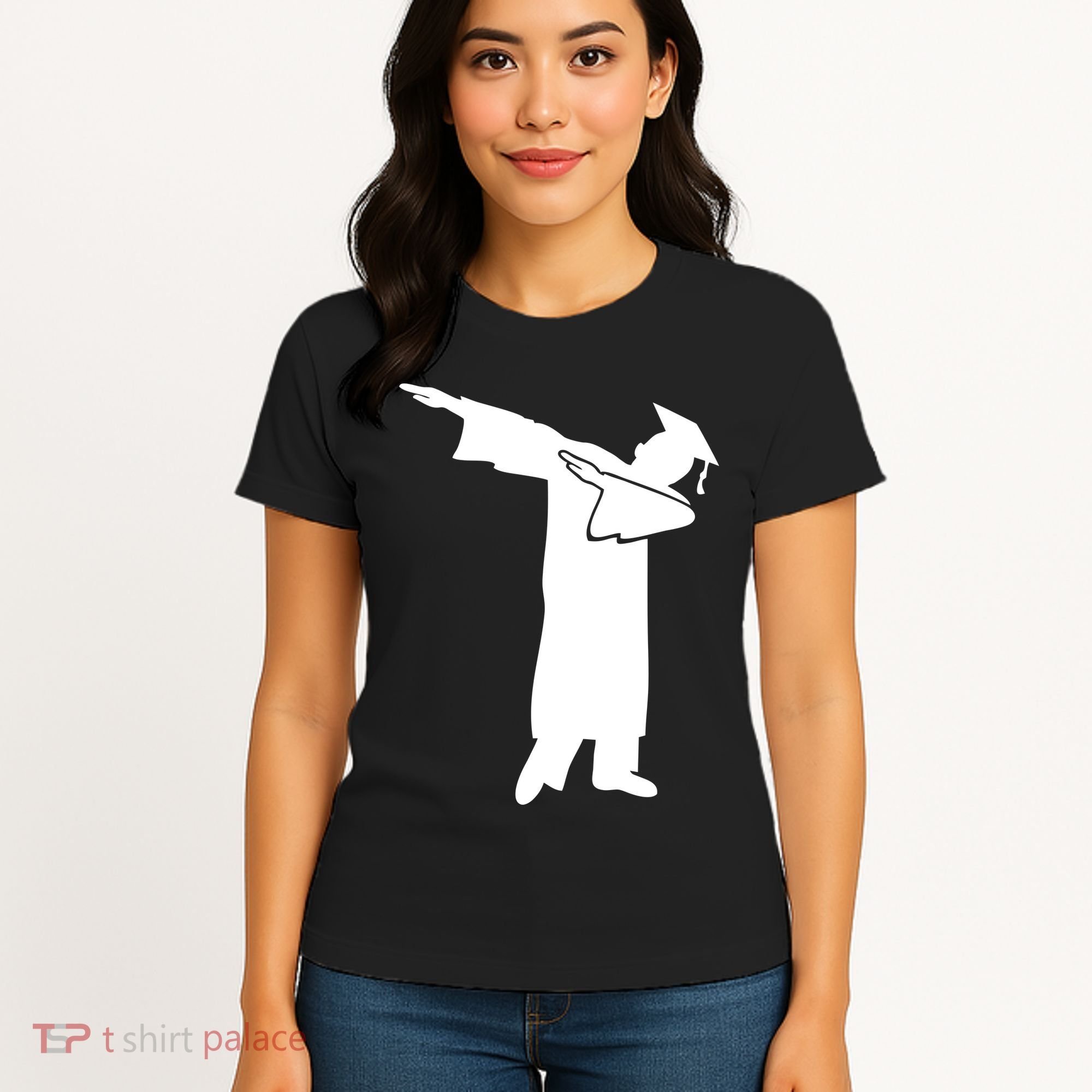 Dabbing Graduate Funny Graduation Women's T-Shirt