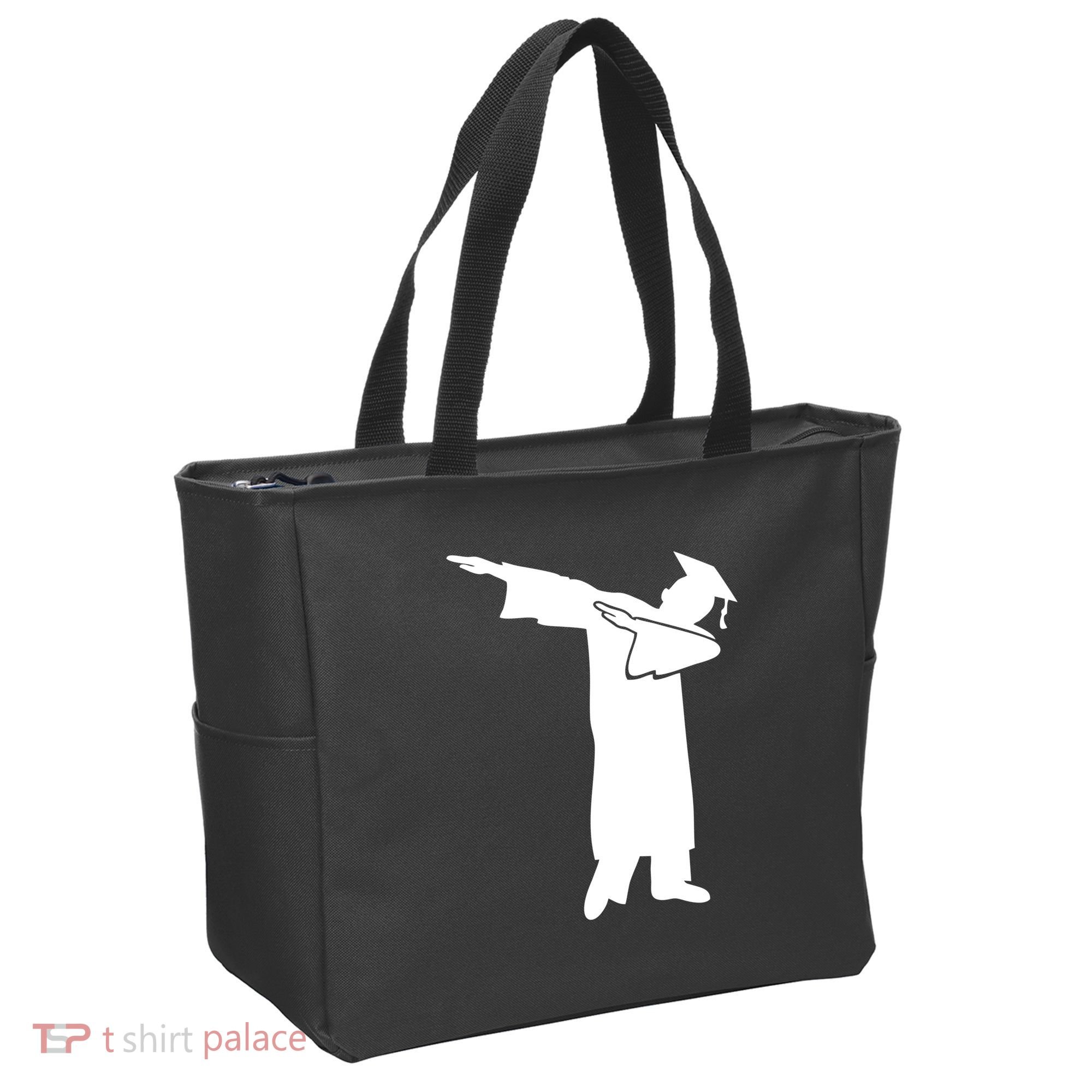 Dabbing Graduate Funny Graduation Tote Bag