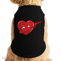 Dabbing Heart Doggie Tank thumb 0