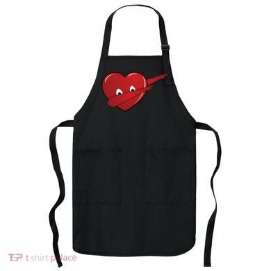 Dabbing Heart Apron
