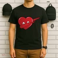 Dabbing Heart T-Shirt thumb 6