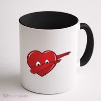 Dabbing Heart Coffee Mug thumb 1