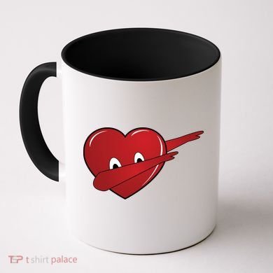 Dabbing Heart Coffee Mug