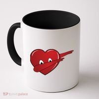 Dabbing Heart Coffee Mug thumb 0