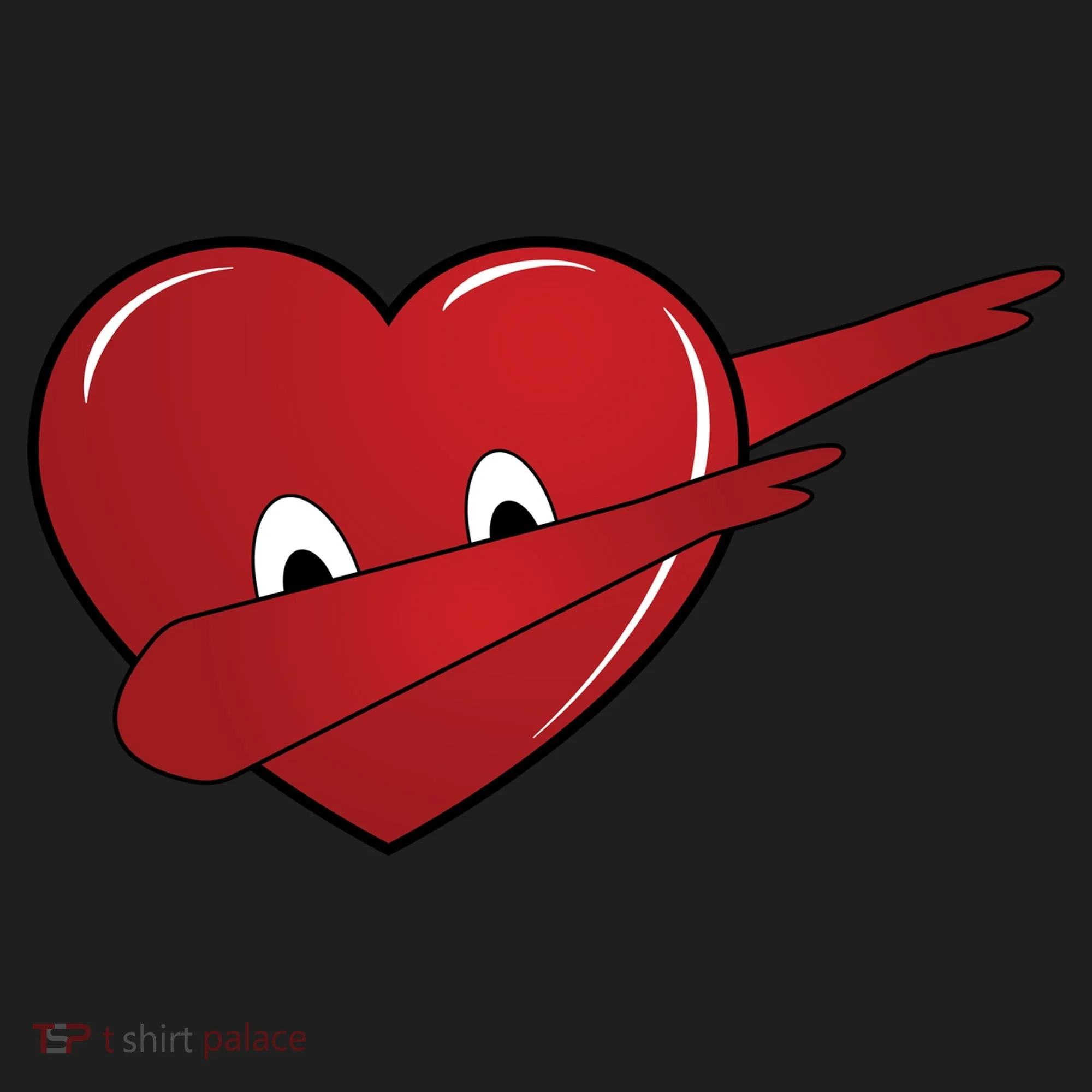 Dabbing Heart Tumbler