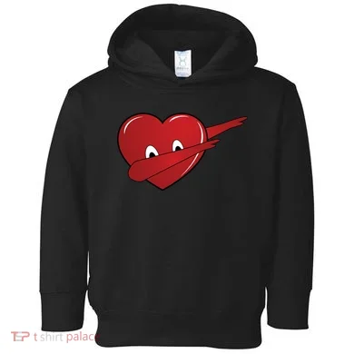 Dabbing Heart Toddler Hoodie