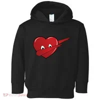 Dabbing Heart Toddler Hoodie thumb 0