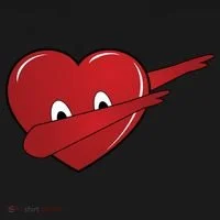 Dabbing Heart Toddler Hoodie thumb 2