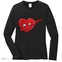 Dabbing Heart Women's Long Sleeve Shirt thumb 0