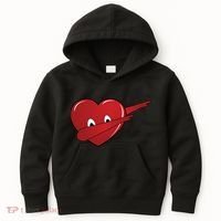 Dabbing Heart Kids Hoodie thumb 0