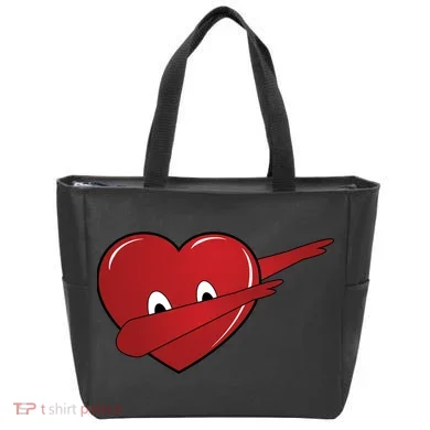 Dabbing Heart Tote Bag