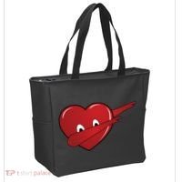Dabbing Heart Tote Bag thumb 2