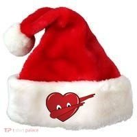 Dabbing Heart Santa Hat thumb 0