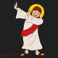 Dabbing Jesus  Women's Sweatshirt thumb 2