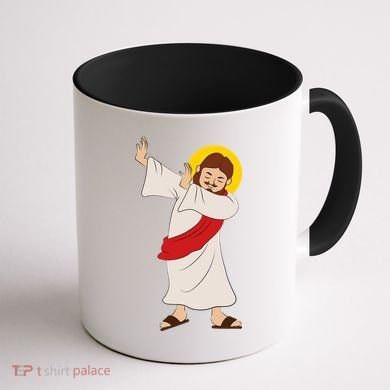 Dabbing Jesus  Coffee Mug back