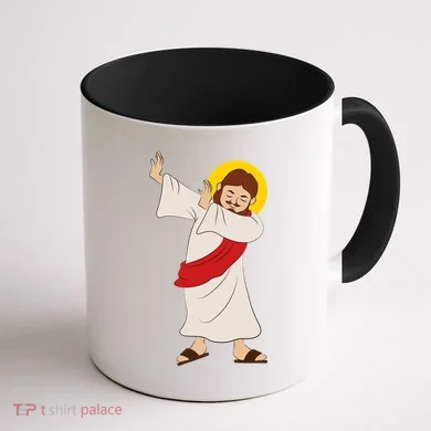 Dabbing Jesus  Coffee Mug back