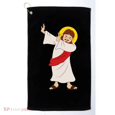 Dabbing Jesus  Golf Towel