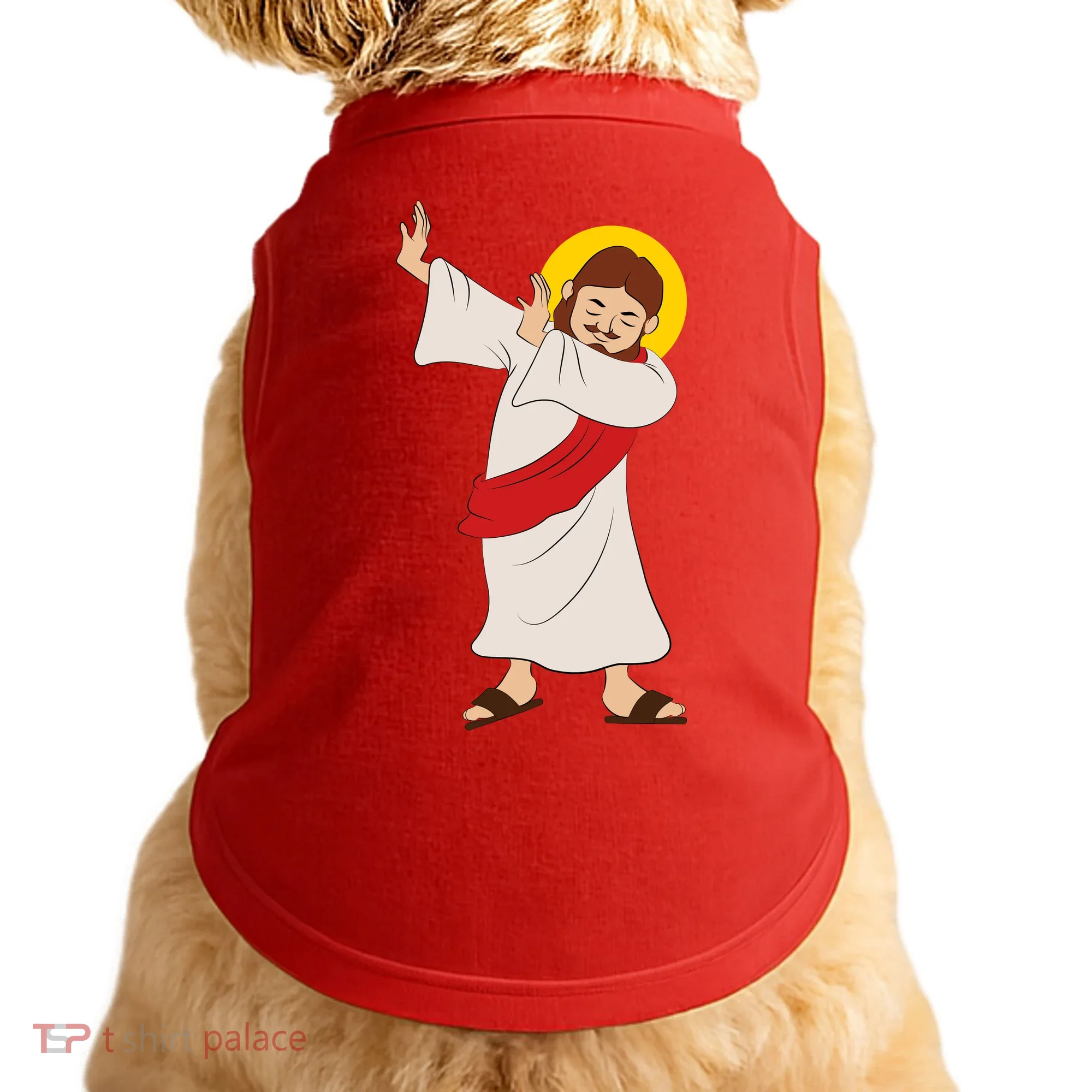 Dabbing Jesus  Doggie Tank