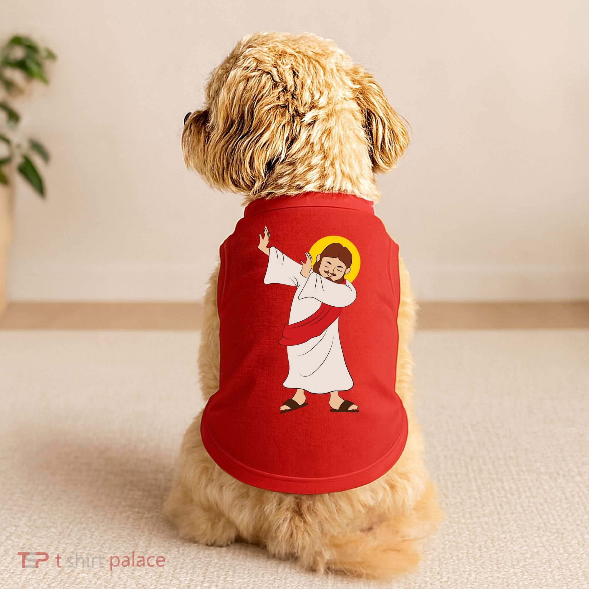 Dabbing Jesus  Doggie Tank