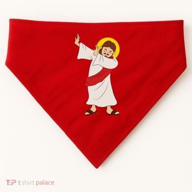Dabbing Jesus  USA-Made Doggie Bandana