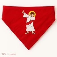 Dabbing Jesus  USA-Made Doggie Bandana thumb 0
