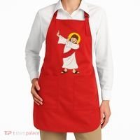 Dabbing Jesus  Apron thumb 2