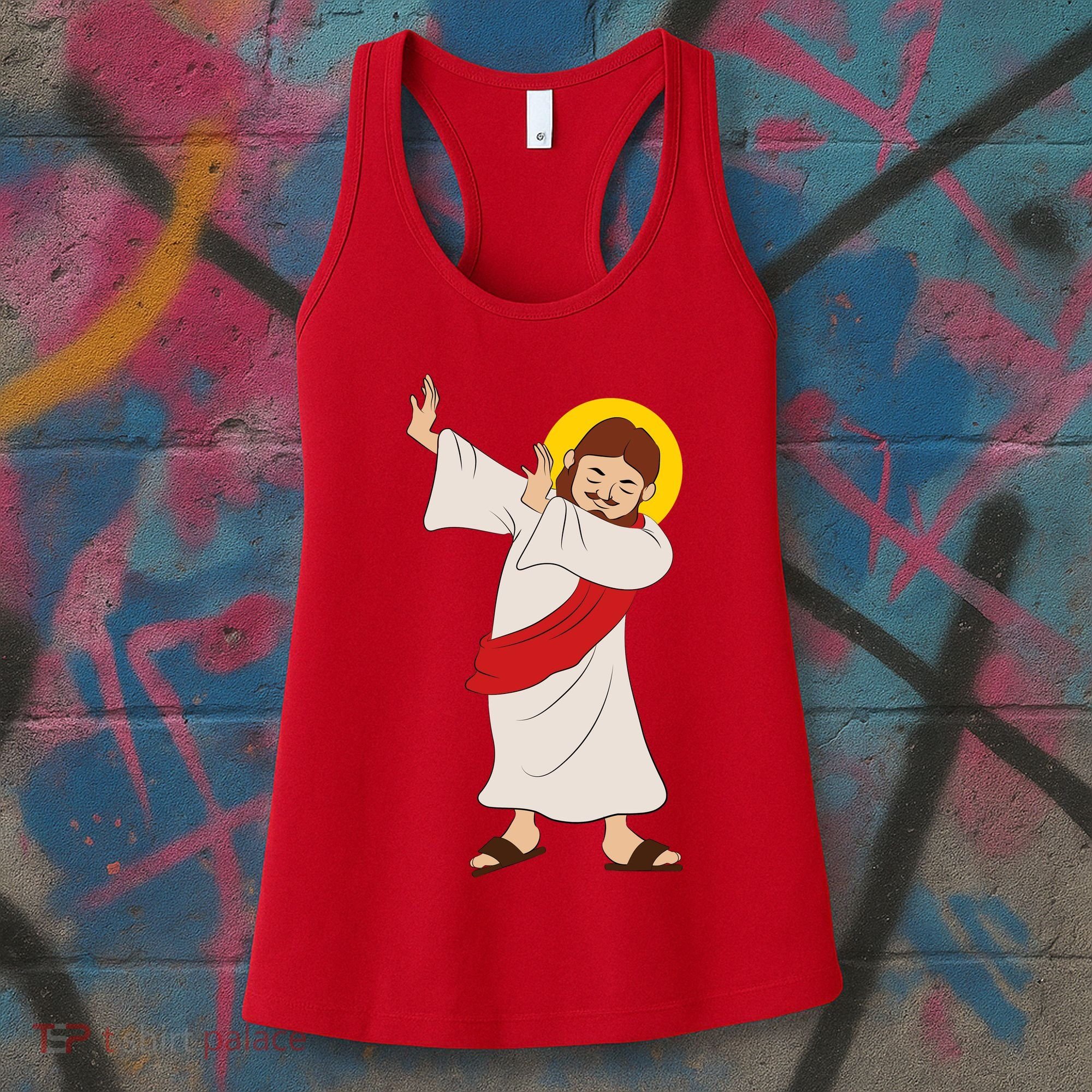 Dabbing Jesus  Women's Tank Top