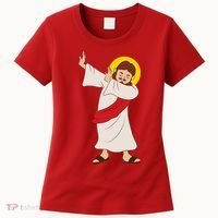 Dabbing Jesus  Women's T-Shirt thumb 0