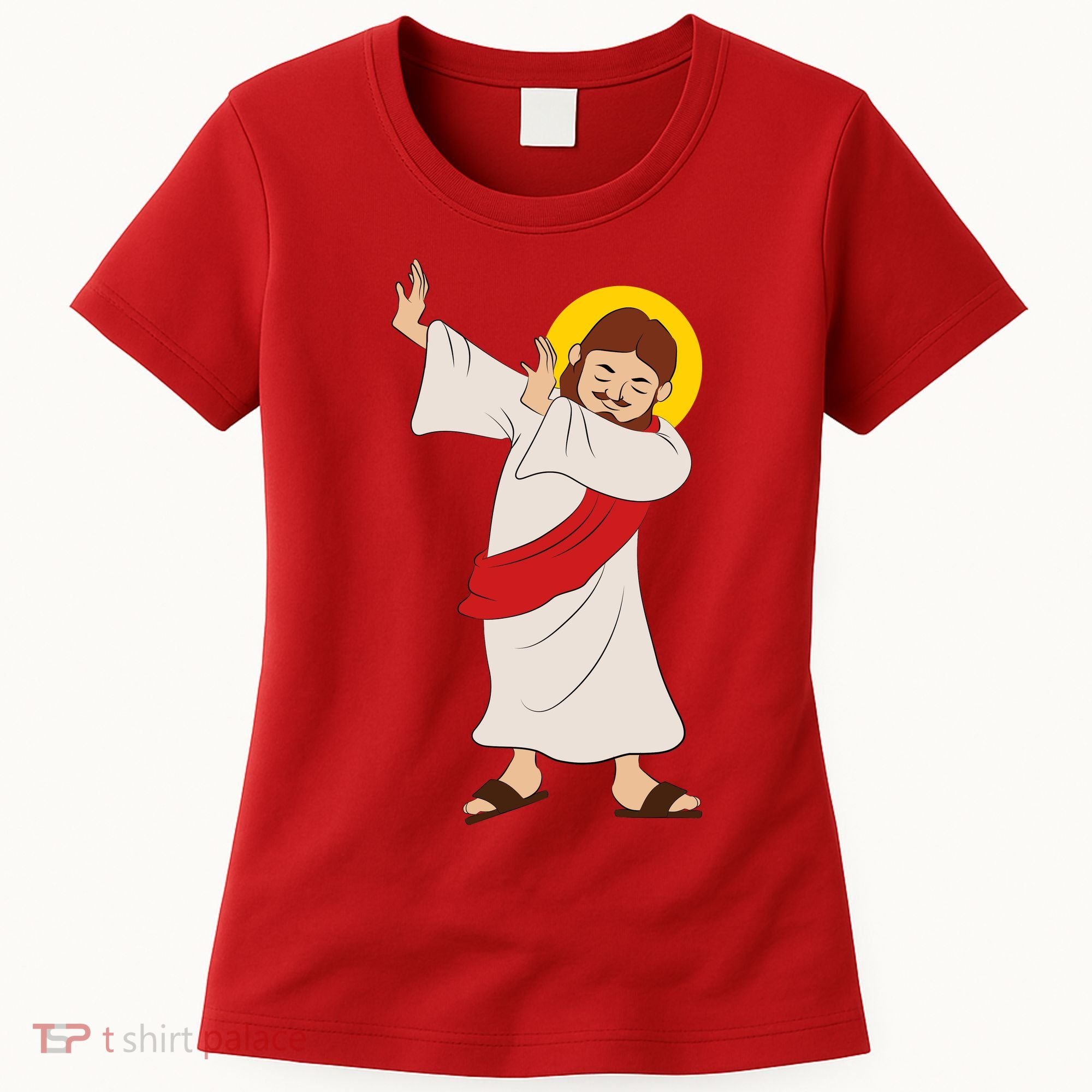 Dabbing Jesus  Women's T-Shirt
