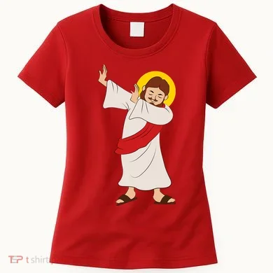 Dabbing Jesus  Women's T-Shirt