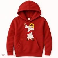 Dabbing Jesus  Kids Hoodie thumb 0