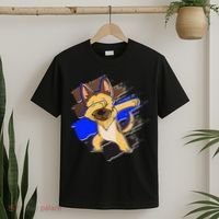 Dabbing K-9 Blue Police Thin Line T-Shirt thumb 2
