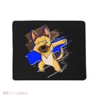 Dabbing K-9 Blue Police Thin Line Mousepad thumb 0