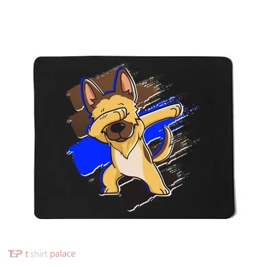 Dabbing K-9 Blue Police Thin Line Mousepad