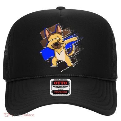 Dabbing K-9 Blue Police Thin Line Hat