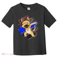 Dabbing K-9 Blue Police Thin Line Toddler T-Shirt thumb 0