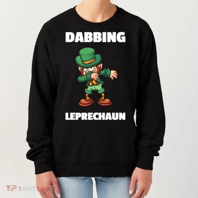 Dabbing Leprechaun Women's Sweatshirt