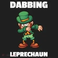 Dabbing Leprechaun Women's Sweatshirt thumb 2