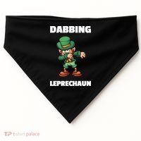 Dabbing Leprechaun USA-Made Doggie Bandana thumb 0