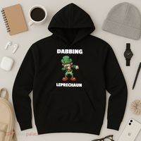 Dabbing Leprechaun Hoodie thumb 3