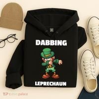 Dabbing Leprechaun Hoodie thumb 4