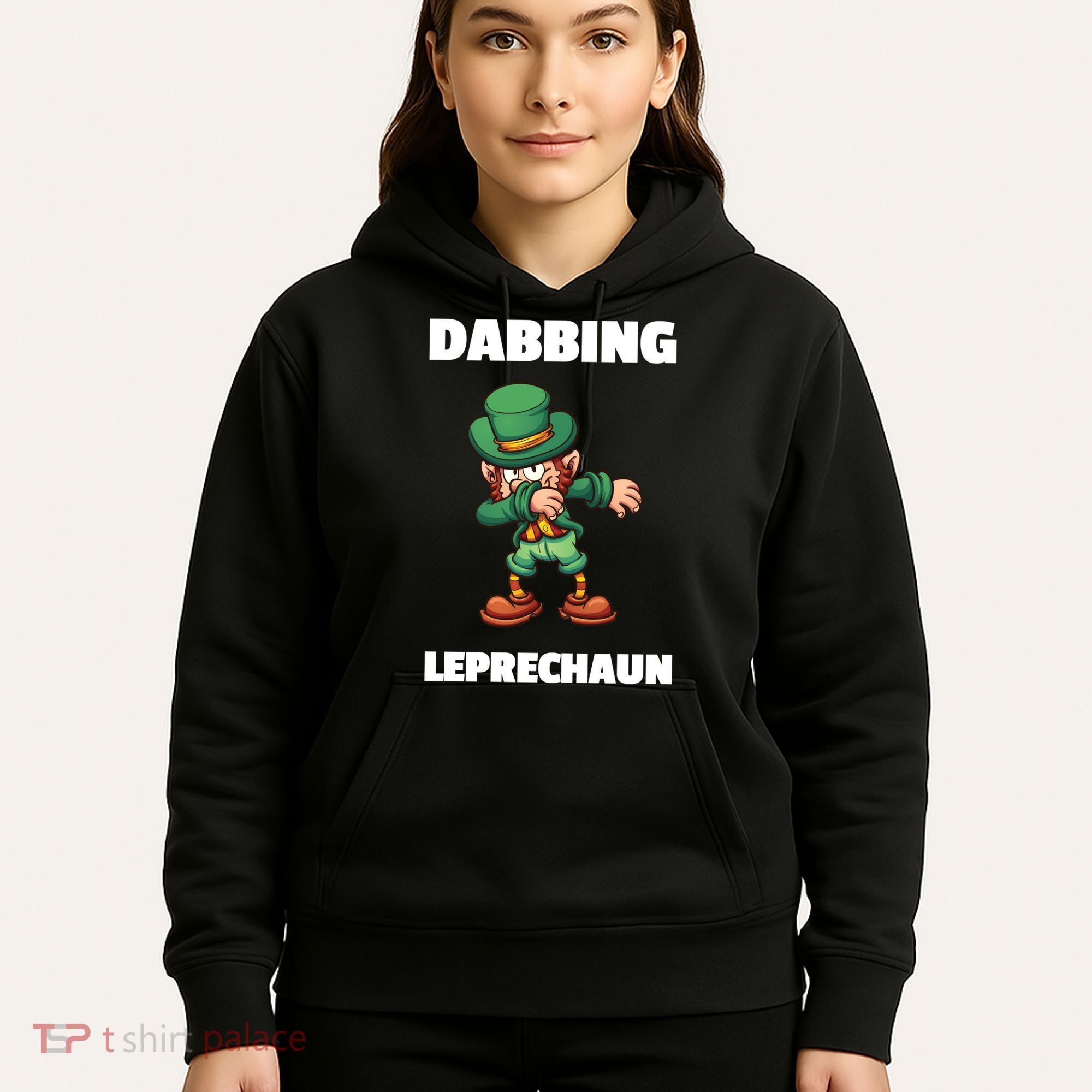 Dabbing Leprechaun Hoodie